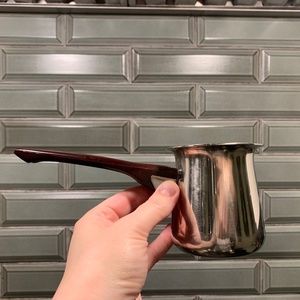 Vintage Greek Coffee Stainless Steel INoxform Midcentury Turkish Coffee  Pot